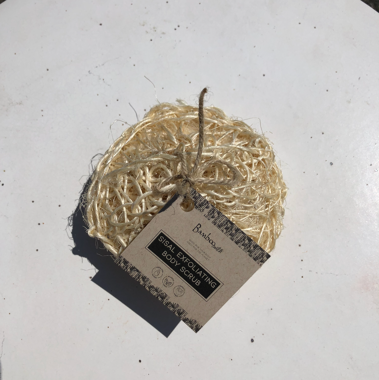 Sisal Exfoliating Body Scrubber