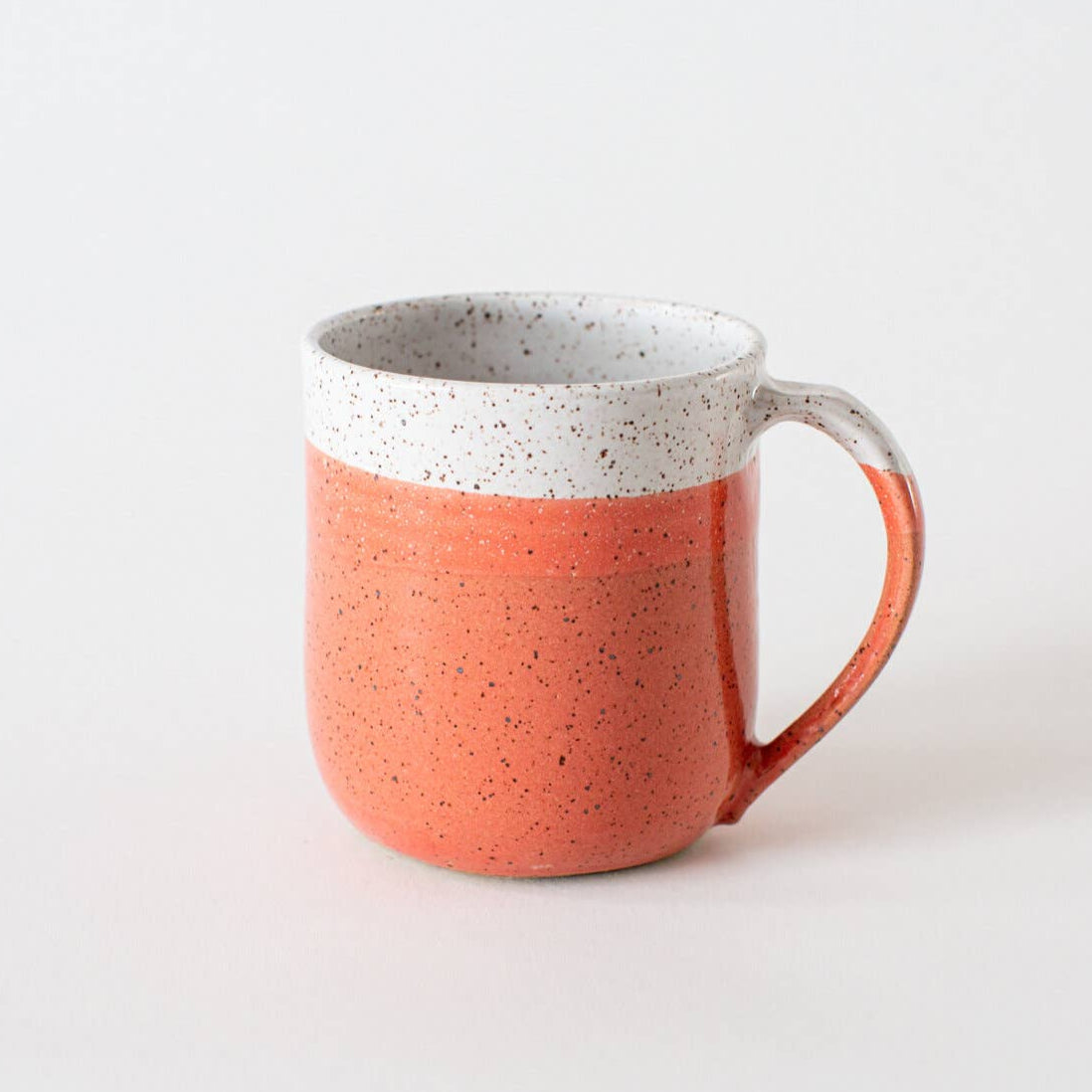 Handmade Mug in Coral