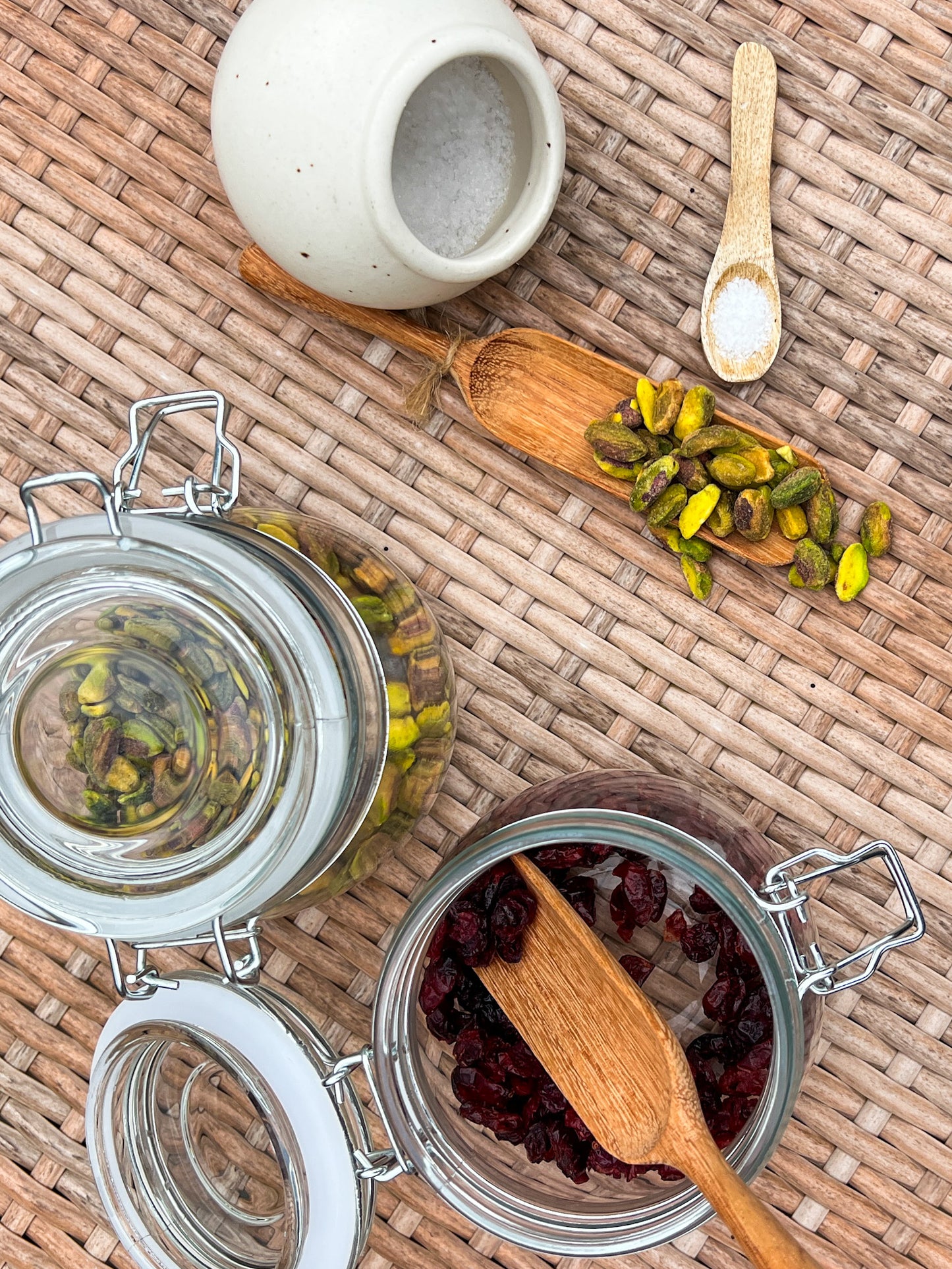16oz Glass Clamp Jar