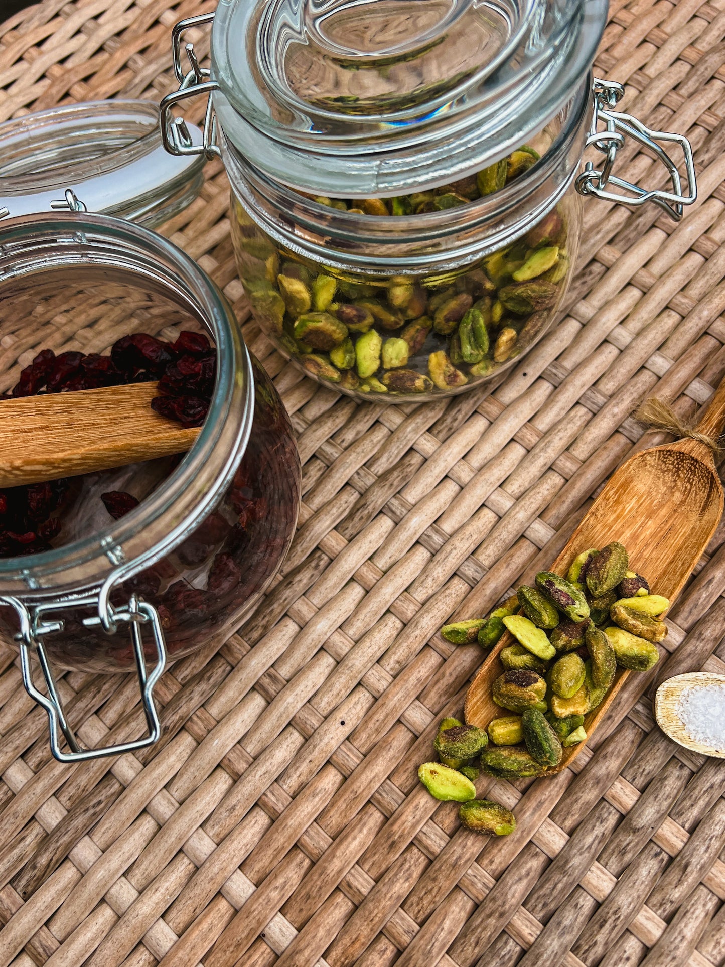 16oz Glass Clamp Jar