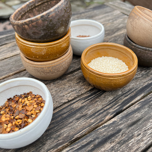 Stoneware Pinch Pots