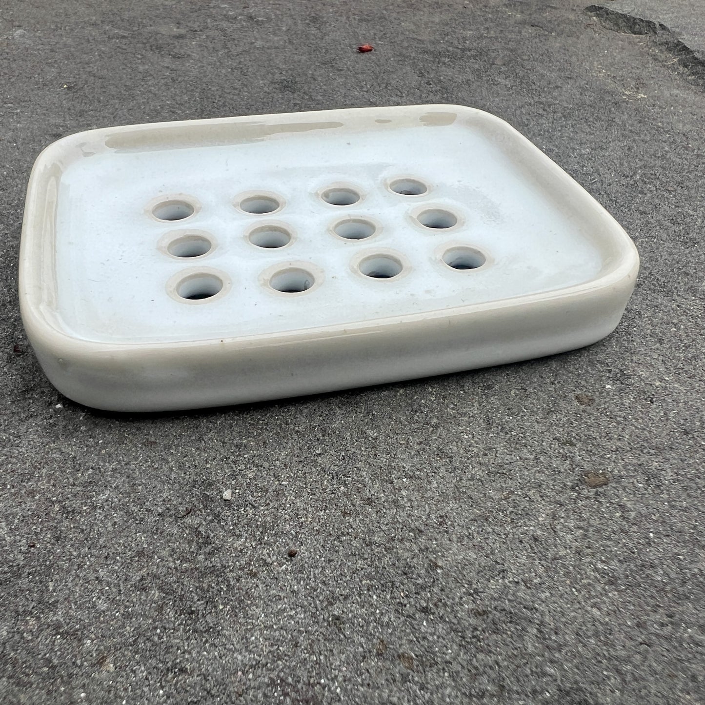 Stoneware Soap Dish