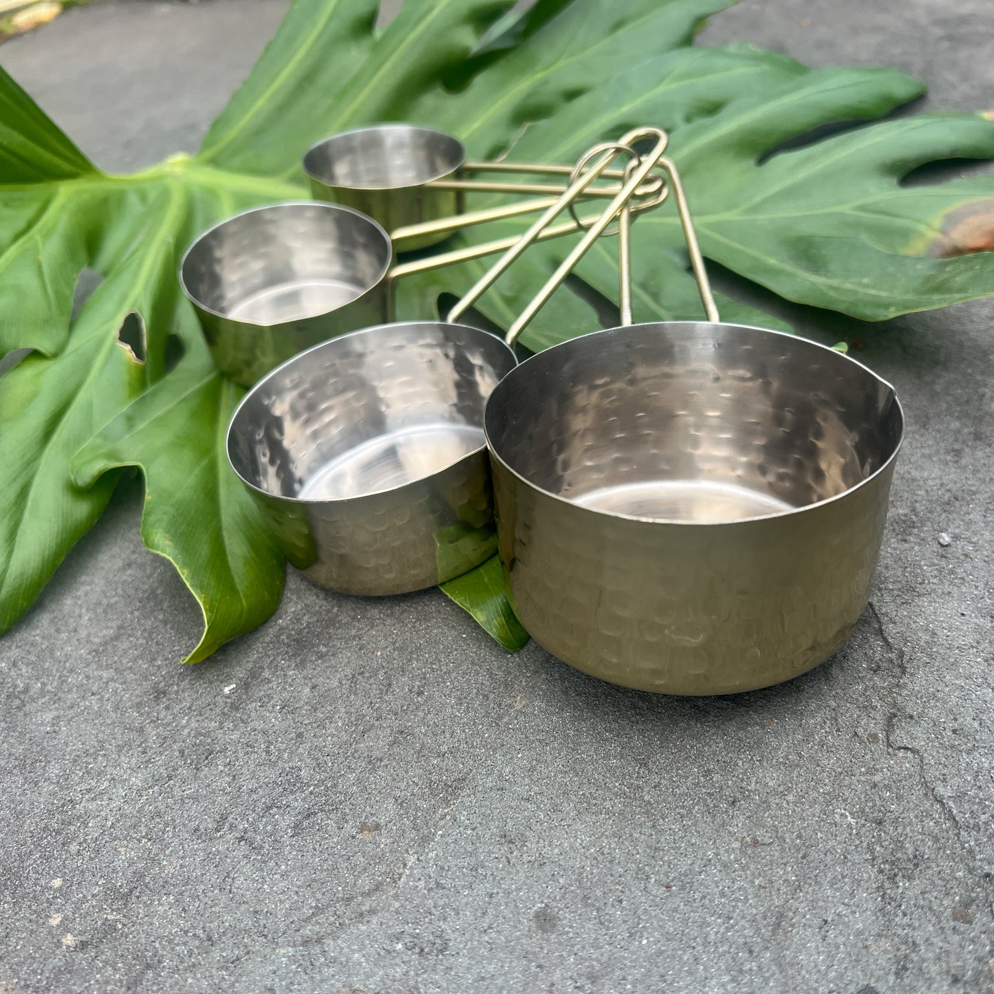 Hammered Measuring Cups
