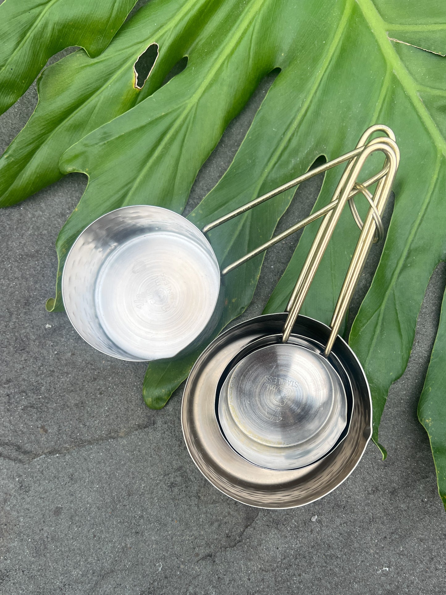 Hammered Measuring Cups