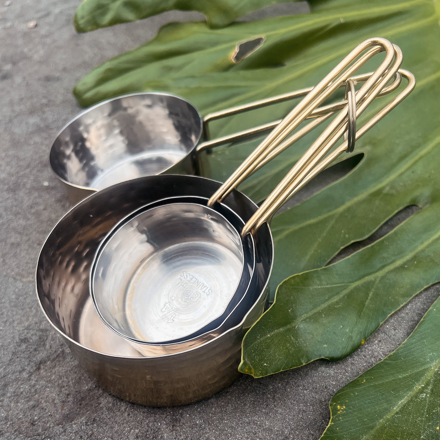 Hammered Measuring Cups