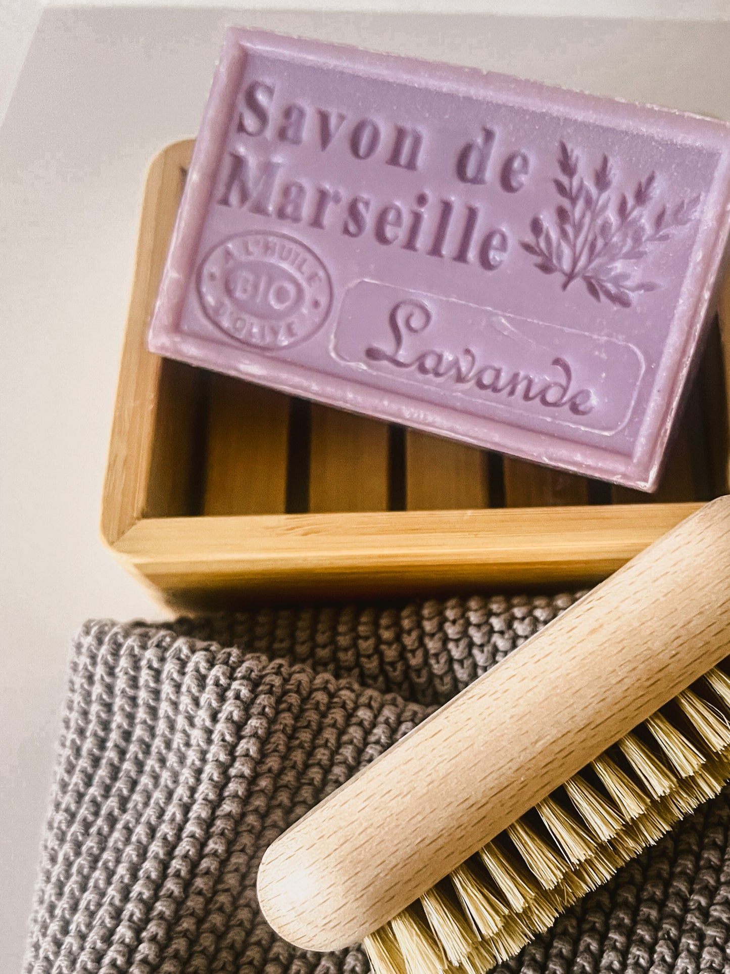 Bamboo Slatted Soap Dish