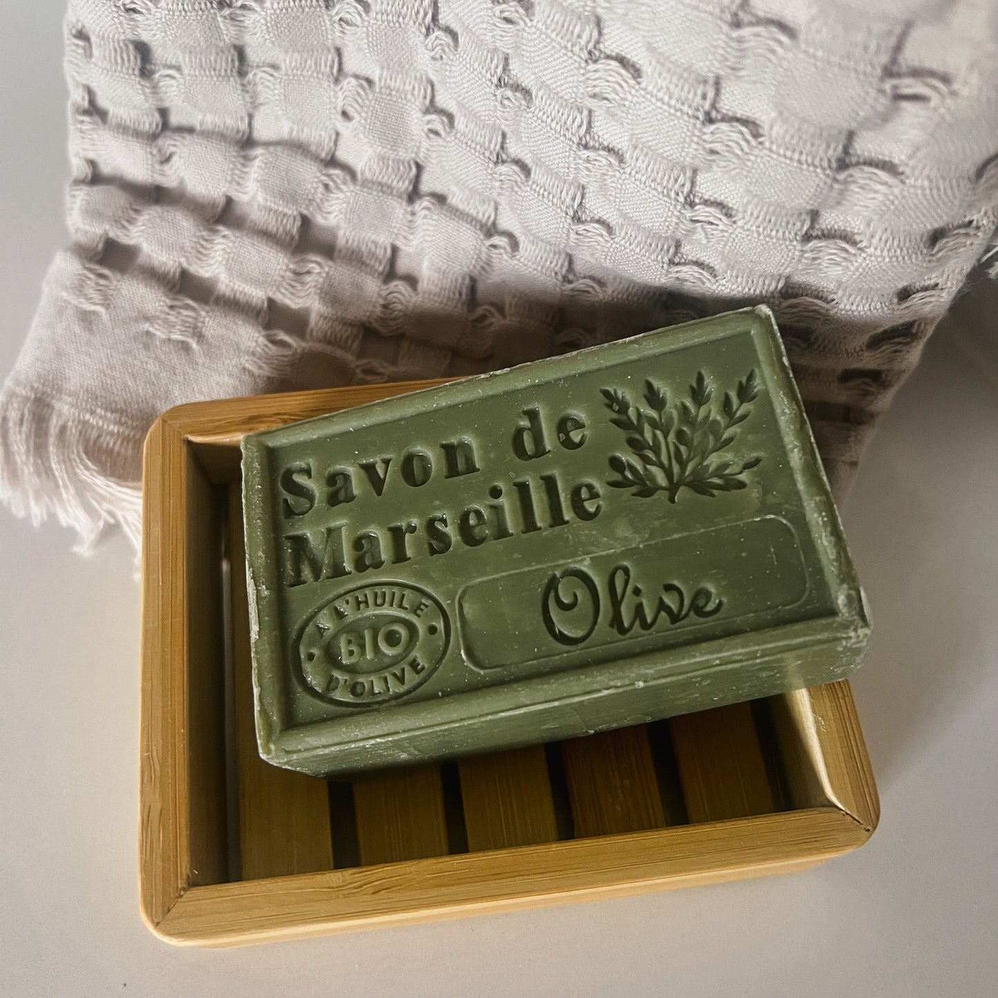 Bamboo Slatted Soap Dish