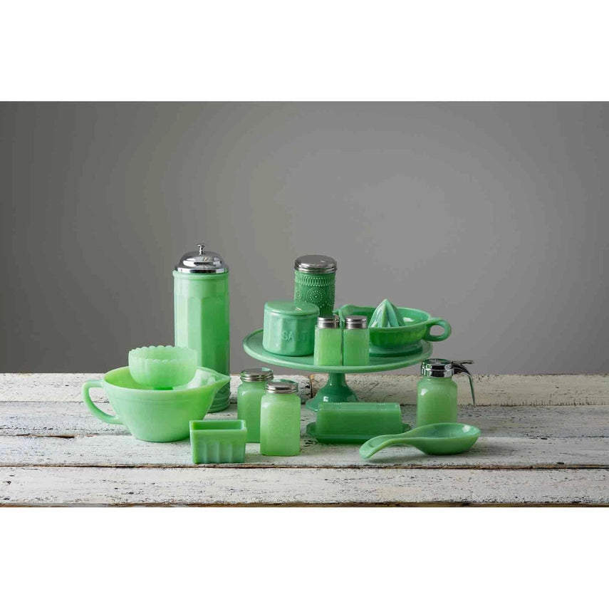Jadeite Glass Salt & Pepper Shakers
