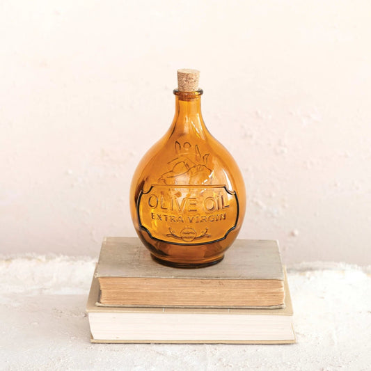 Olive Oil Bottle with Cork