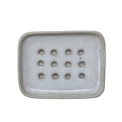 Stoneware Soap Dish