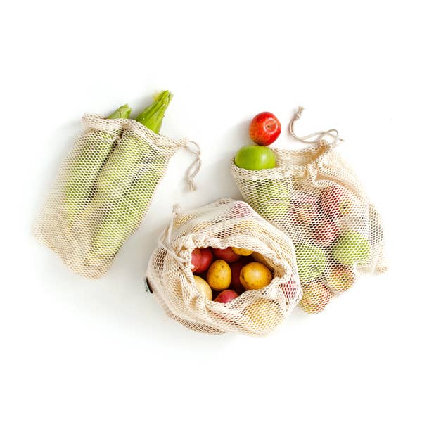 Mesh Produce Bag - Large Natural