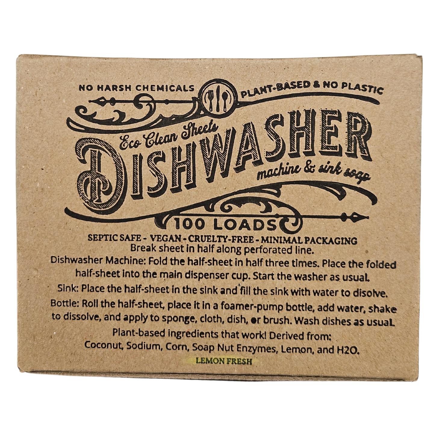 Dishwasher Detergent Sheets
