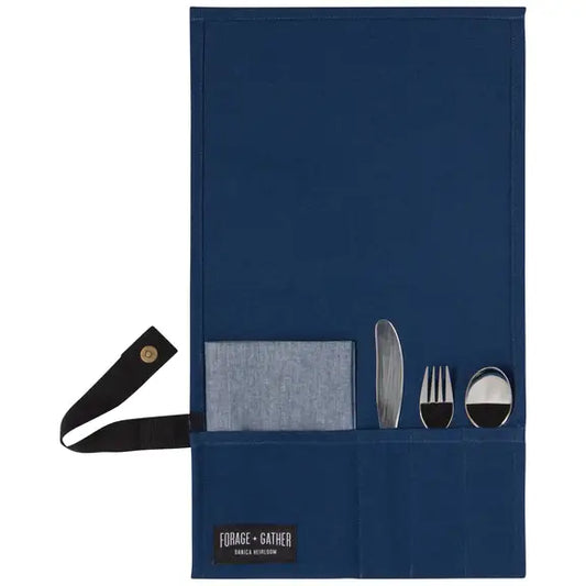 Travel Cutlery Set - Blue