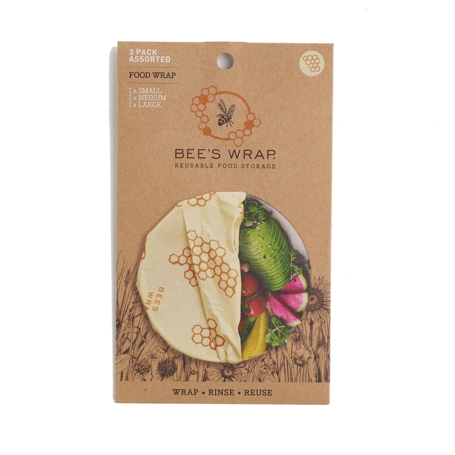 Bee's Wrap Assorted 3 Pack - Honeycomb