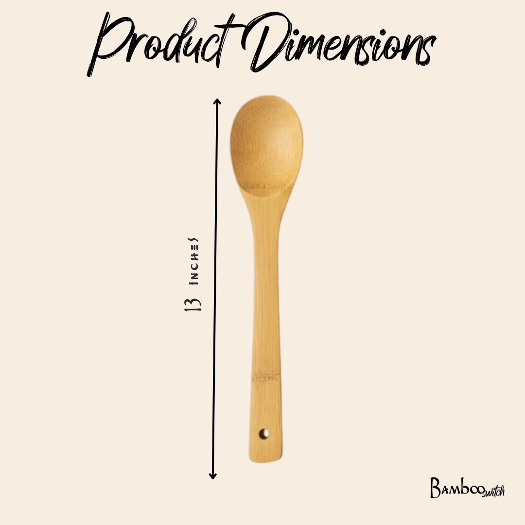 Bamboo Slotted Spatula