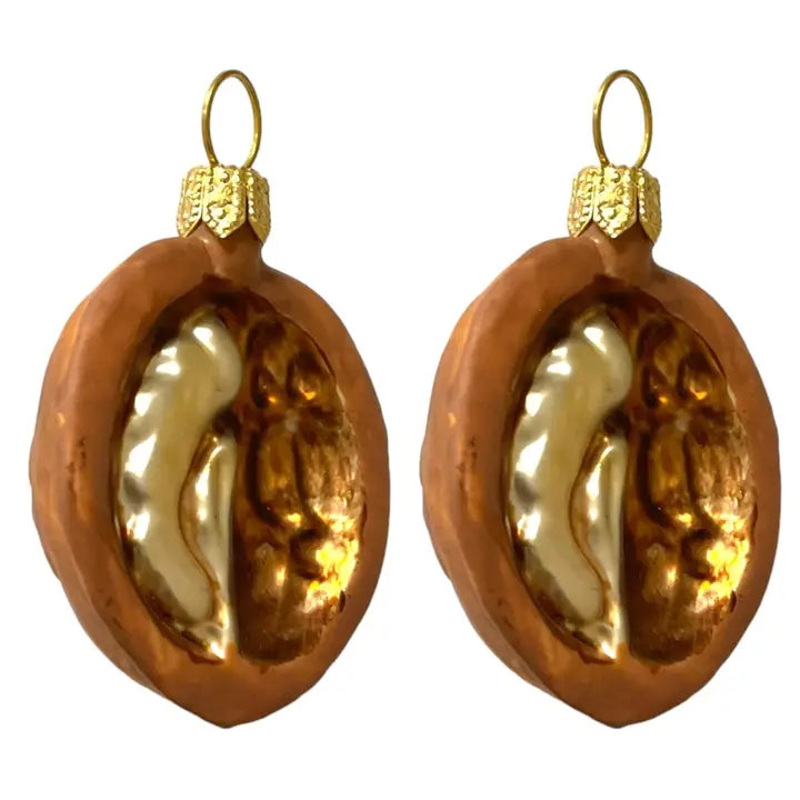 Walnut Glass Ornament