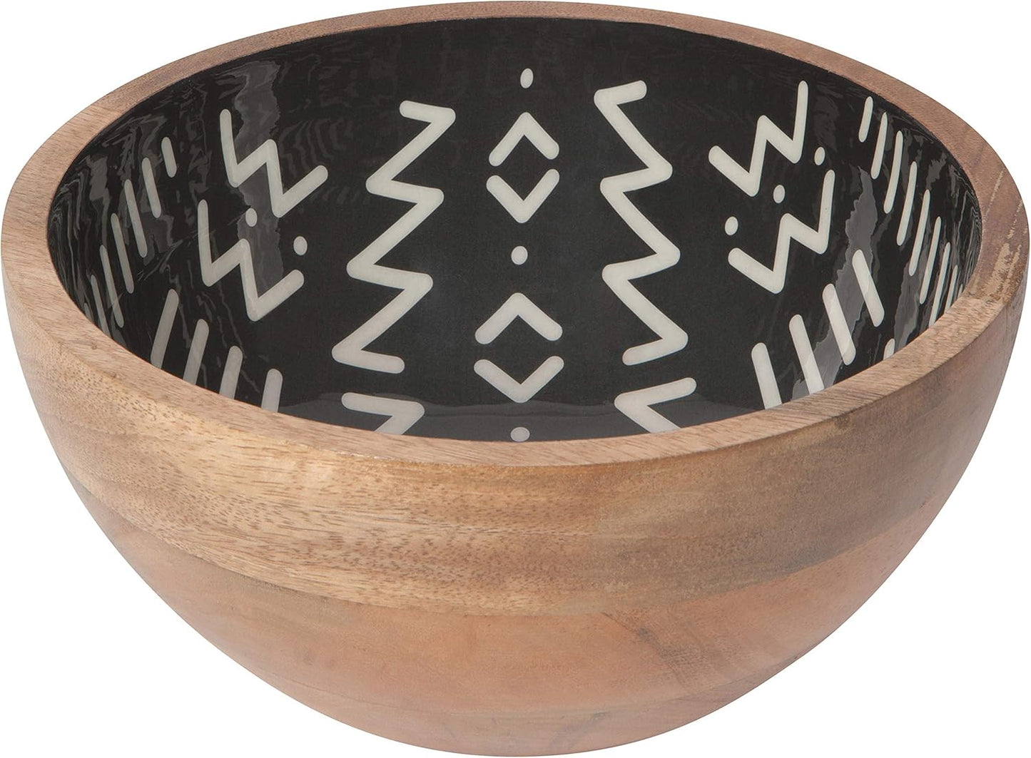 Ziggy Mango-Wood Serving Bowl