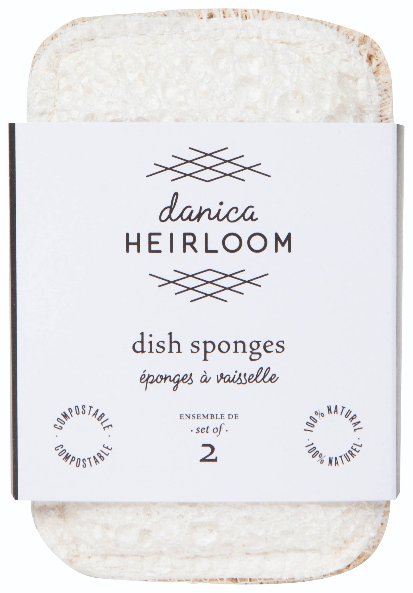 Loofah & Waffle Dish Sponge Set