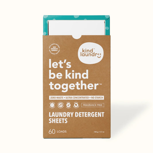 Eco-Friendly Non-Toxic Laundry Detergent Sheets