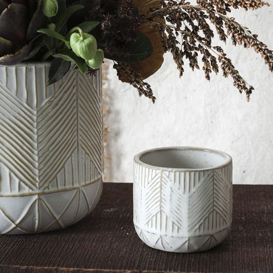 Whitcomb Geometric Pot