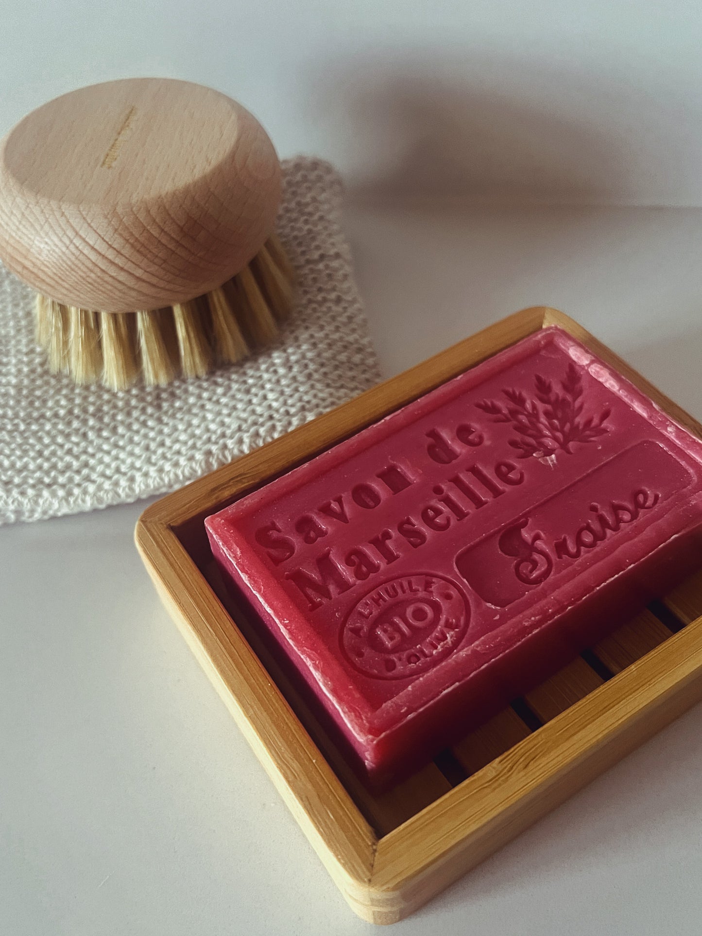 Marseille soap with Strawberry