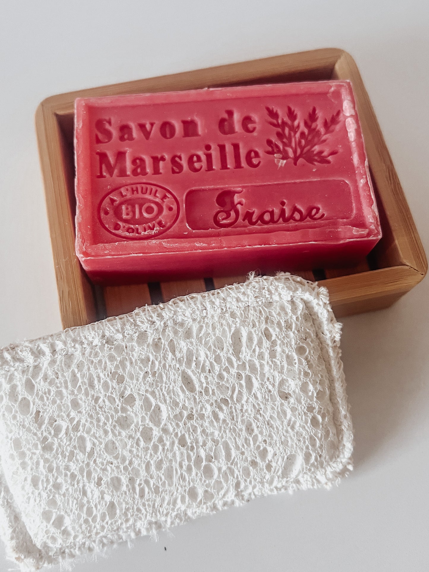 Marseille soap with Strawberry