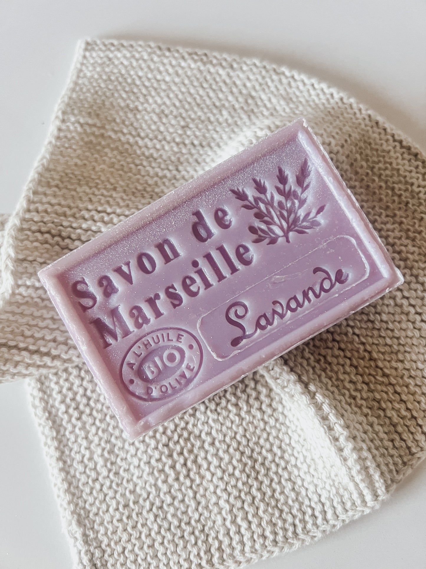 Marseille soap with Lavender