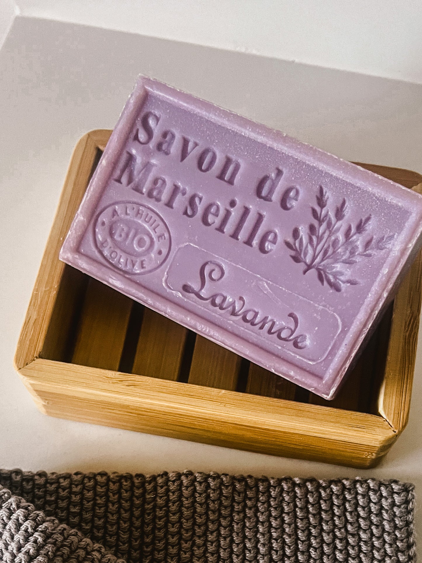 Marseille soap with Lavender