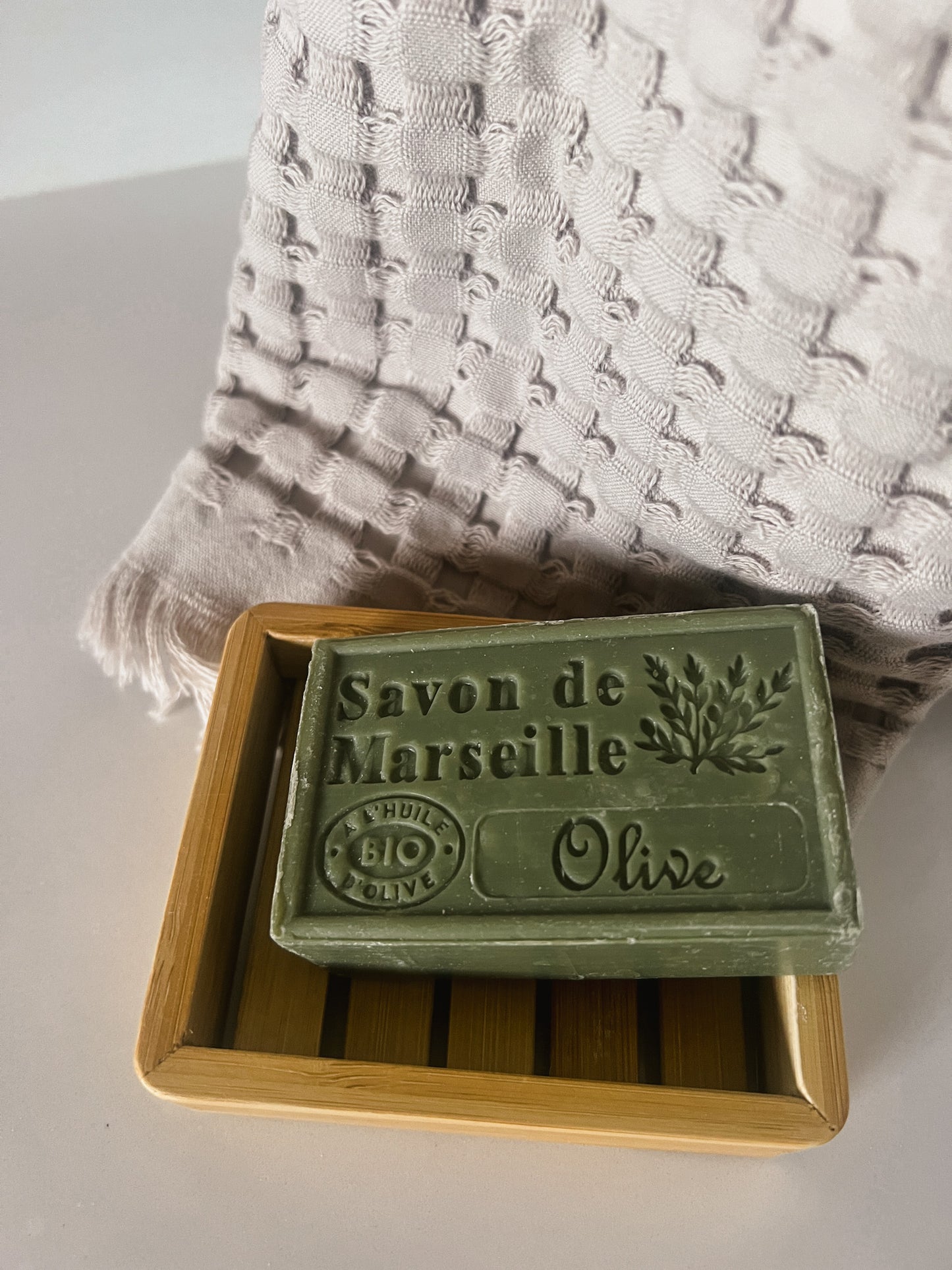 Marseille soap with Olive