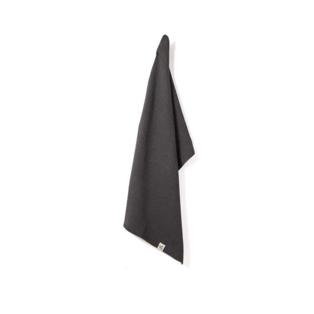 Organic Cotton Hand Towel in Slate