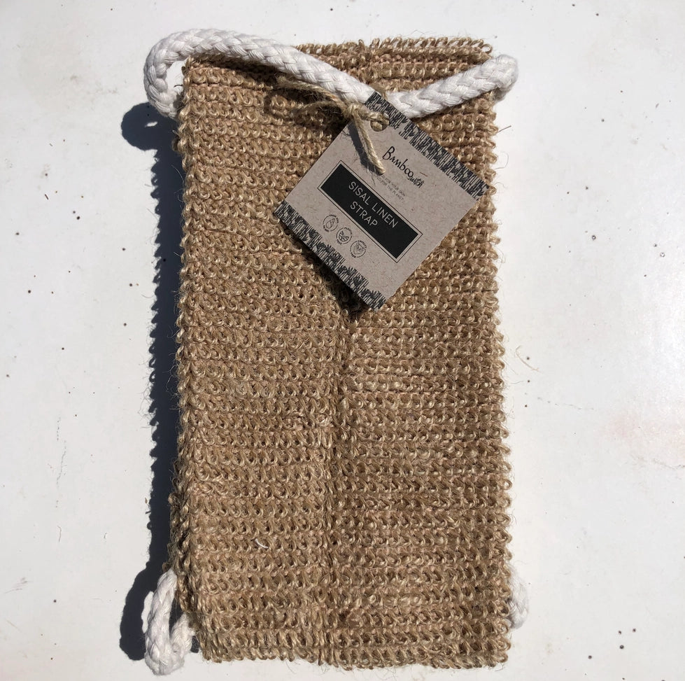 Sisal Exfoliating Back Strap