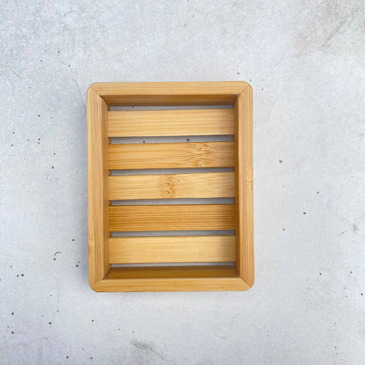 Bamboo Slatted Soap Dish