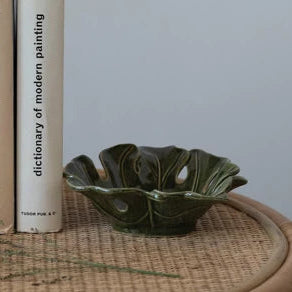 Monstera Leaf Decorative Bowl