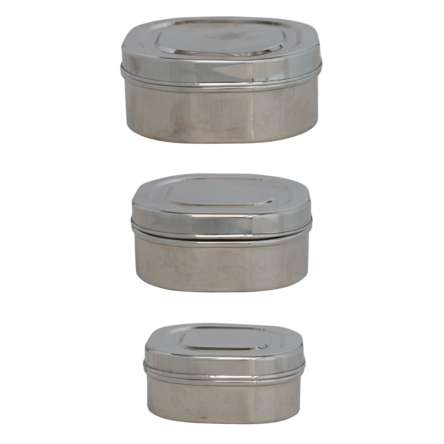 Nesting Stainless Steel Food Containers