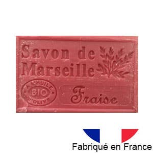 Marseille soap with Strawberry