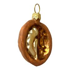 Walnut Glass Ornament